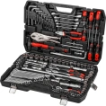 Набор инструментов STARTUL PRO Stuttgart 1/4", 3/8", 1/2" 6 граней, 142 предмета PRO-142S