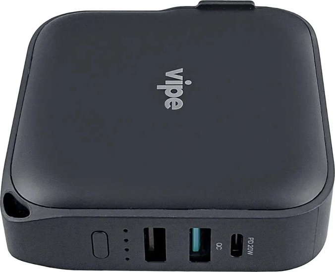 NONAME Зарядное устройство с функцией внешнего аккум, vipe 10000mAh, PD20W, 15W, черный VPTRCHPBBLK MF-PP