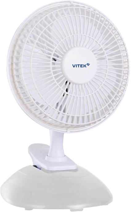 Вентилятор настольный Vitek VTF-0610,  белый