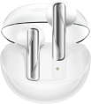 Беспроводные наушники QCY AilyBuds Clear White BH24QT32A чип: Jieli JL6973D8 Bluetooth 5.3 Solution, излучатель: 13mm инамический драйвер, расстояние связи: 10m, время воспроизведения музыки: 5ч, время