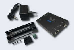 TNTV/TNT MMS-701HDBT-R Удлинитель-приемник, HDMI HDBaseT, 70 м., 1xUTP, макс.разр.3840x2160 30Hz 4:4:4 40м Cat5e/6;1080p 70м Cat5e/6, HDMI+RJ45, DC 24V, max data rate 10.2Gbps;питание: внешний БП/PoC