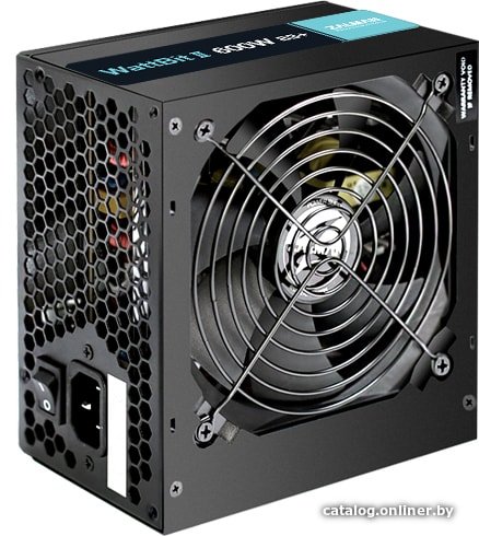Блок питания Zalman ATX 600W ZM600-XEII (20+4pin) PPFC 120mm fan 4xSATA RTL