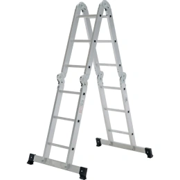 Четырехсекционная лестница-трансформер Новая Высота 4х3 ступени 1320403