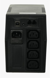 Источник бесперебойного питания Связь инжиниринг ИБП линейно-интерактивный, 800ВА/480Вт, напольный, 4xС13, USB, 2 года гарантия, МПТ, Россия СИПБ08БА.6-11/ЛИ