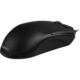 Мышь SVEN Optical Mouse RX-100 Black RTL USB 6btn+Roll SV-020286