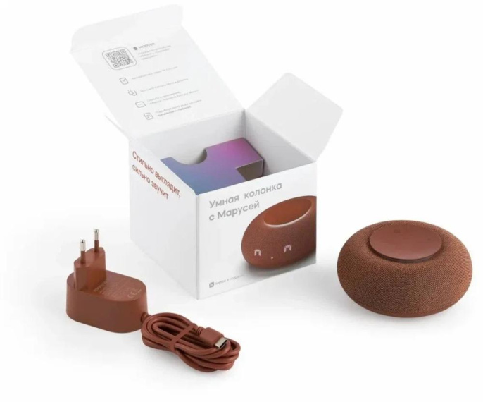 Умная колонка VK Капсула Мини Маруся терракотовый 5W 1.0 BT 10м MRC02PK