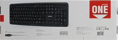 Клавиатура Smartbuy ONE SBK-112U-K USB 104КЛ