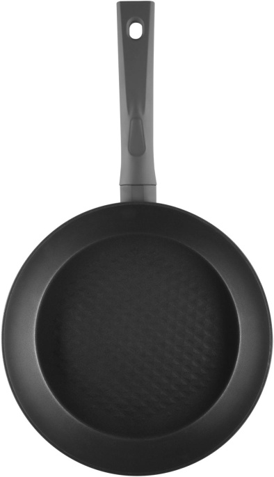 Сковорода Polaris Kontur 20F круглая 20см покрытие: Pfluon ручка несъемная без крышки черный 015085