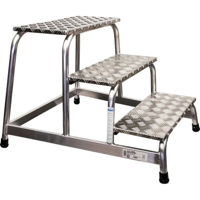 Алюминиевая монтажная подставка 3 ступеньки Krause STABILO 805034