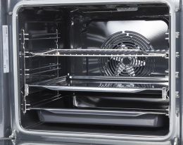 Духовой шкаф электрический Gorenje BOSB6737E06X, 77л, дверца с 2 стеклами, нержавеющая сталь/черный