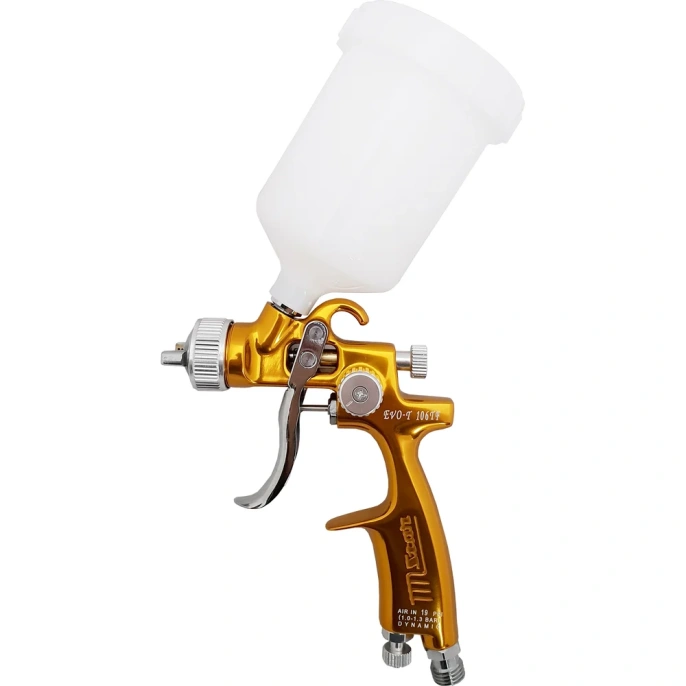 Окрасочный пистолет с верхним пластиковым бачком RADEX Star EVO-T-106TFG EVO-T-106TF-08G