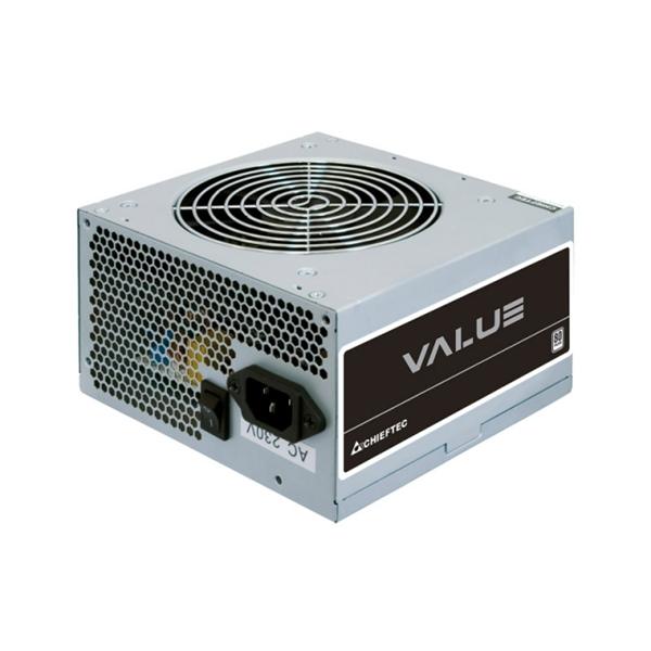 Блок питания CHIEFTEC Value APB-600B8,  600Вт,  80 PLUS WHITE,  120мм, серебристый