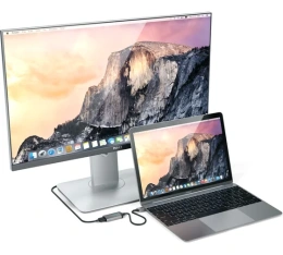 Адаптер Satechi Type-C to HDMI 4K 60HZ. Поддержка 4K/60Hz. Материал корпуса алюминий. Цвет серый космос.