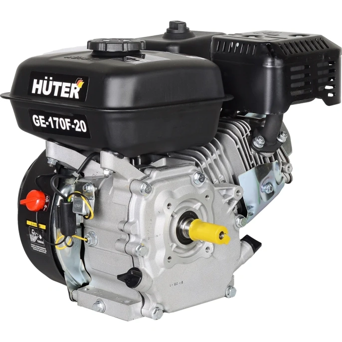 Двигатель бензиновый GE-170F-20 Huter 70/15/2