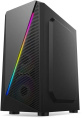 Корпус mATX BLOODY BD-CC102F, Midi-Tower, без БП,  черный [bd-cc102f-bk]