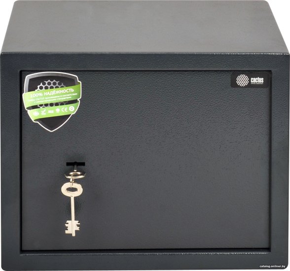 Сейф мебельный Cactus CS-SF-K30 взломостойкий 300x380x300мм ключевой