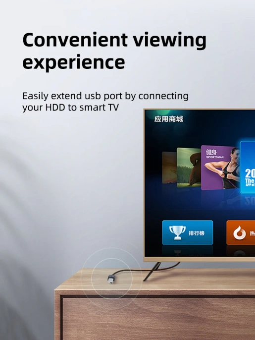 Удлинительный кабель CABLETIME CA14E (CT-AMAF2.0-PB0.5) 0.5 м, черный, ПВХ USB2.0 AM-AF