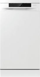 Посудомоечная машина Gorenje GS531E10W (2 корзины),  узкая, напольная, 44.8см, загрузка 9 комплектов, белая