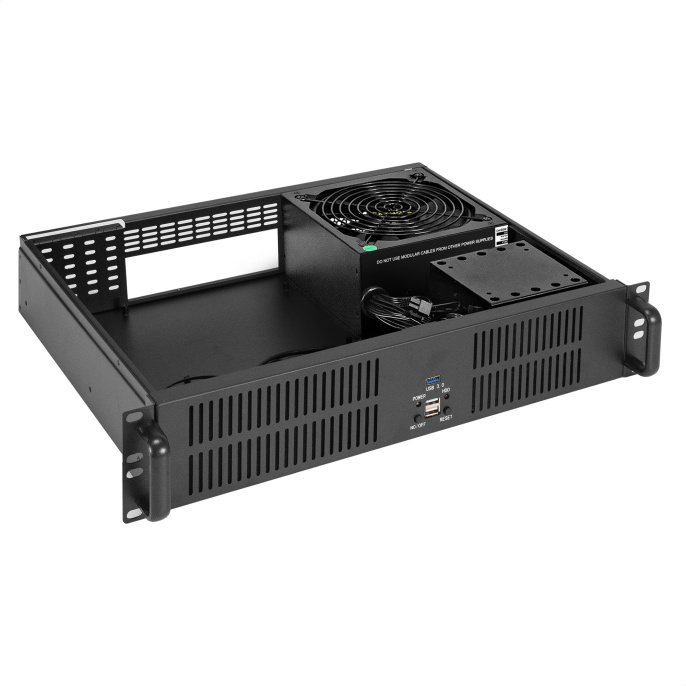 Серверный корпус ExeGate Pro 2U350-33 RM 19", высота 2U, глубина 350, БП 700PAS, 2*USB+1* USB3.0 EX299970RUS