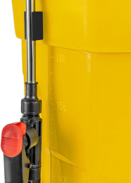 Опрыскиватель KOLNER KCSG 16/12BPH-SLA, аккумуляторный, напольный, 16л, желтый [кн16-12бпхсла]