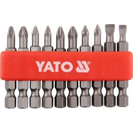 Набор бит YATO крестовых 50мм 10шт. длинных YT-0483 36140483 092 1