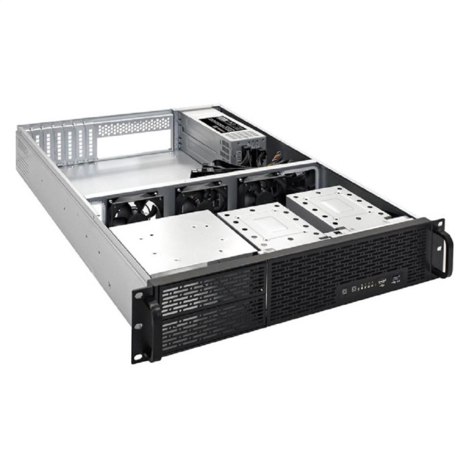 Серверная платформа ExeGate Pro 2U650-06/2U2098L RM 19", высота 2U, глубина 650, Redundant БП 2x550W, USB+USB3.0 EX293877RUS