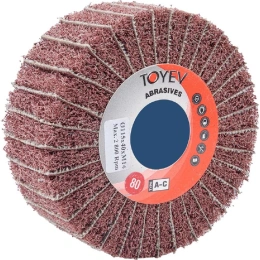 Валик комбинированный шлифовальный AKM (115x40 мм; M14; A-С+252X; P80) Toyev 004984