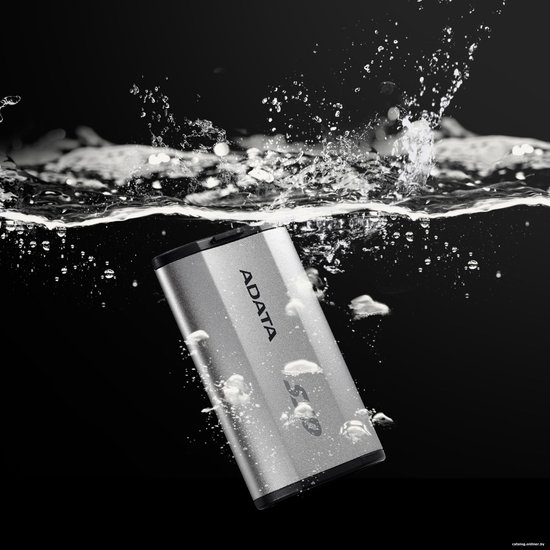 Накопитель SSD A-Data USB-C 500GB SD810-500G-CSG SD810 серый