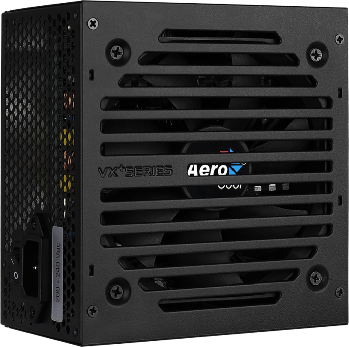Блок питания 650W AeroCool VX PLUS 650 650W ATX 2.3, Non-PFC, 20+4P 4+4P, PCIe 6+2P x2, PATA x3, SATA x4, FDD fan 12cm 4713105962789