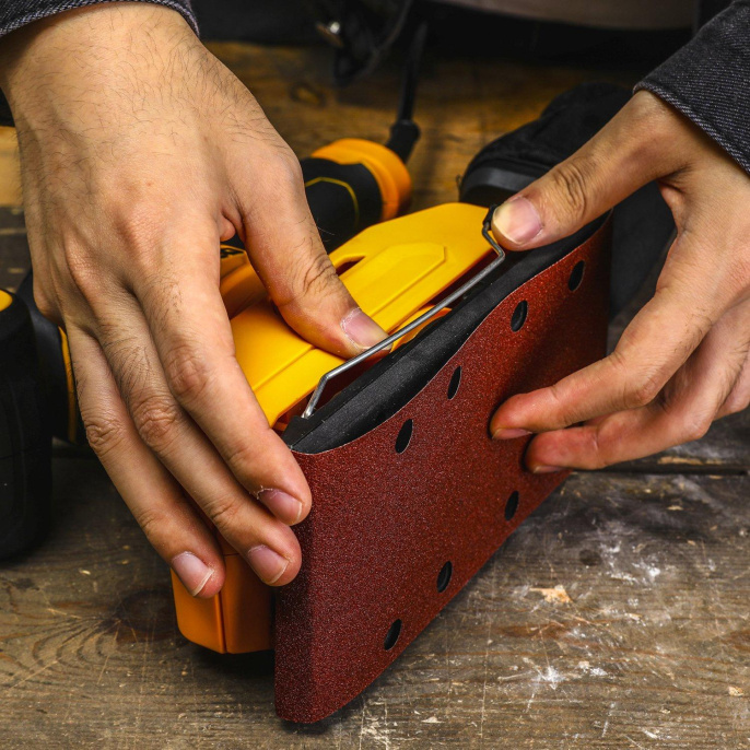 Вибро шлифовальная машина Deko DKS350 350Вт 063-4339