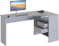 Стол компьютерный Сокол СПм-25 П, ЛДСП, бетон
