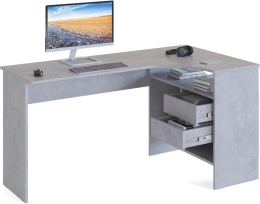Стол компьютерный Сокол СПм-25 П, ЛДСП, бетон