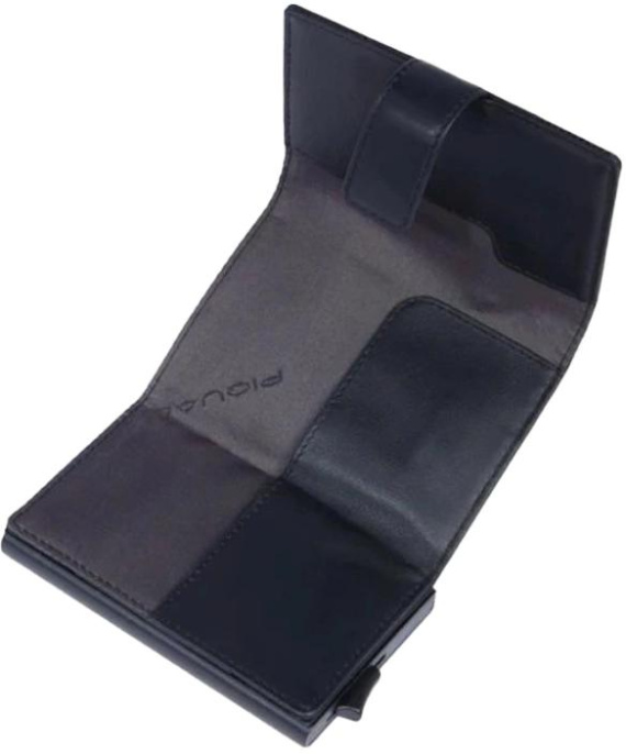 Чехол для кредитных карт Piquadro S137 PP5649S137R/N, металл, черный