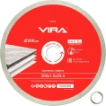 Диск алмазный по керамике VIRA 200 мм Ceramic PRO сплошной ультратонкий 600200