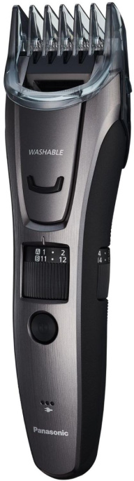 Машинка для стрижки Panasonic ER-GB80 серебристый насадок в компл:3шт