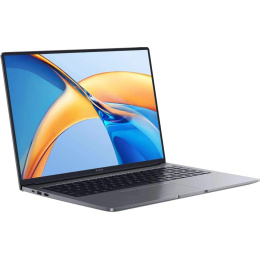 Ноутбук Honor MagicBook X16 2024 BRN-H56 16", 2024, IPS, AMD Ryzen 5 7640HS 4.3ГГц, 6-ядерный, 16ГБ LPDDR5x, 512ГБ SSD,  AMD Radeon  760M, без операционной системы, серый [5301ajyd]