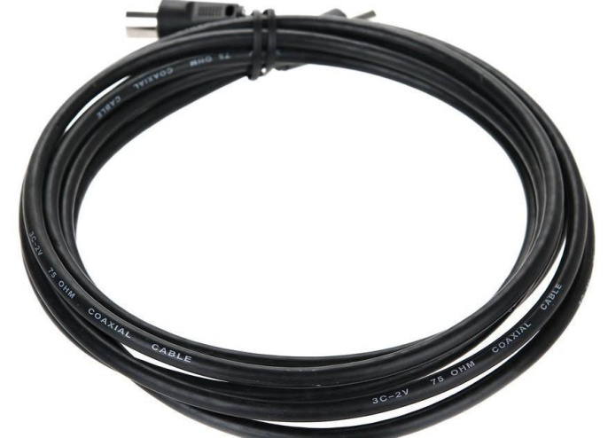 NONAME Кабель-удлинитель антенный Telecom TV m /F-TV f 3м. черный TTV9501-3M