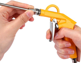 Набор пневмоинструментов Deko DKPT03 компл.:3 предмета 400л/мин оранжевый/черный