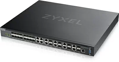 Коммутатор ZYXEL XS3800-28 L2+ switch , 4xRJ-45: 1 / 2.5 / 5 / 10G, 8xCombo (SFP: 1 / 10G, RJ-45: 1 / 2.5 / 5 / 10G), 16xSFP +