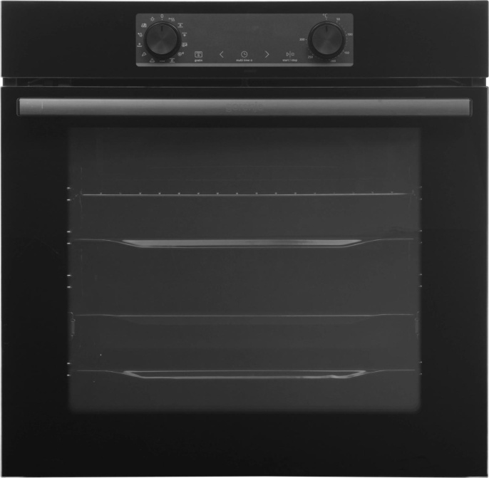 Духовой шкаф электрический Gorenje BPS6737E14BG,  77л,  дверца с 4 стеклами,  черный