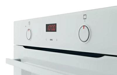 Встраиваемый духовой шкаф Hansa BOEW684097 дизайн X-Type. 9 режимов нагрева, программатор Easy Control, белый