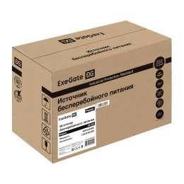 ИБП ExeGate Power NB-450.LED.AVR.2SH (450VA/270W, LED, AVR, 2*EU/Тип F(Schuko), батарея 12V 4.5Ah, Black) EX299473RUS