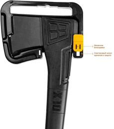 Топор Kraftool X10 средний черный/оранжевый 20660-10