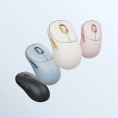 Мышь беспроводная Xiaomi Wireless Mouse 3, Bluetooth/Радио, оптическая, USB, 1200dpi, белый [bhr8912gl]