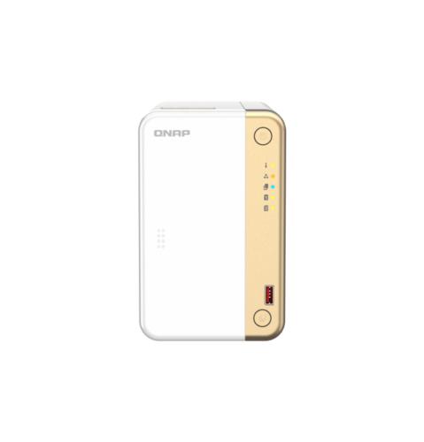 Сетевое хранилище NAS Qnap TS-262-4G 2-bay настольный Celeron N4505