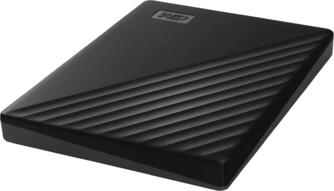 1ТБ Внешний диск HDD  WD My Passport WDBYVG0010BBK-WESN, USB 3.2 Gen 1, черный
