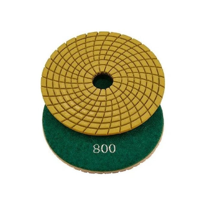 Круг шлифовальный алмазный гибкий черепашка 100 мм, p800, LUX, для мокрой полировки TORGWIN T740301