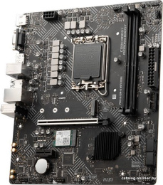 Материнская плата MSI PRO H610M-G WIFI DDR4, Socket LGA 1700, Intel H610, mATX, Ret