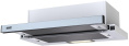 Встраиваемая вытяжка Krona Kerry 600, управление кнопочное, нержавеющая сталь/белый [00026267]