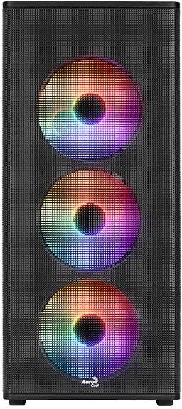 Корпус Aerocool Designer-G-BK-v1 черный без БП ATX 4x120mm 2x140mm 2xUSB2.0 1xUSB3.0 audio bott PSU